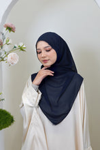 Load image into Gallery viewer, Sumayya Shawl in Navy Blue
