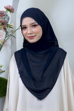 Load image into Gallery viewer, Sumayya Shawl in Navy Blue