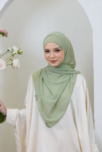 Load image into Gallery viewer, Sumayya Shawl in Tea Green