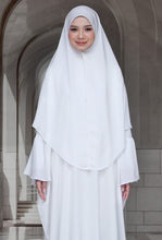 Load image into Gallery viewer, Khimar Khadeeja in Pure White