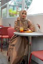 Load image into Gallery viewer, Kaftan Shirt Stripes in Brown