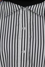 Load image into Gallery viewer, Kaftan Shirt Stripes in White