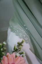 Load image into Gallery viewer, Daisy Shawl in Mint Green