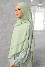 Load image into Gallery viewer, Khimar Sumayya - Pastel Green