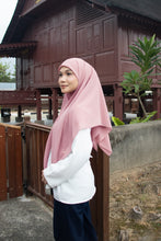 Load image into Gallery viewer, Bawal / Khimar 2 in 1 in Baby Pink