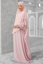 Load image into Gallery viewer, Kaftan Sumayya In Soft Pink