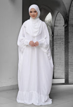 Load image into Gallery viewer, ZAHEERA TELEKUNG DRESS IN WHITE