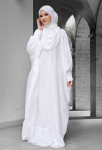 Load image into Gallery viewer, ZAHEERA TELEKUNG DRESS IN WHITE