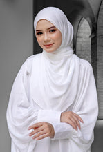 Load image into Gallery viewer, ZAHEERA TELEKUNG DRESS IN WHITE