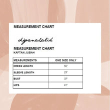 Load image into Gallery viewer, Kaftan Noor - Mohagany