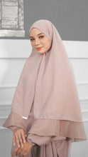 Load image into Gallery viewer, Khimar with Organza - Pearl Pink