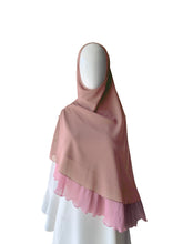 Load image into Gallery viewer, Khimar with Pleats - Pink