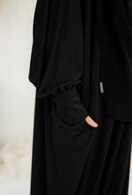 Load image into Gallery viewer, Lycra Telekung Dress - Black