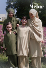 Load image into Gallery viewer, Kurung Melur in Chocolate (Kids)

