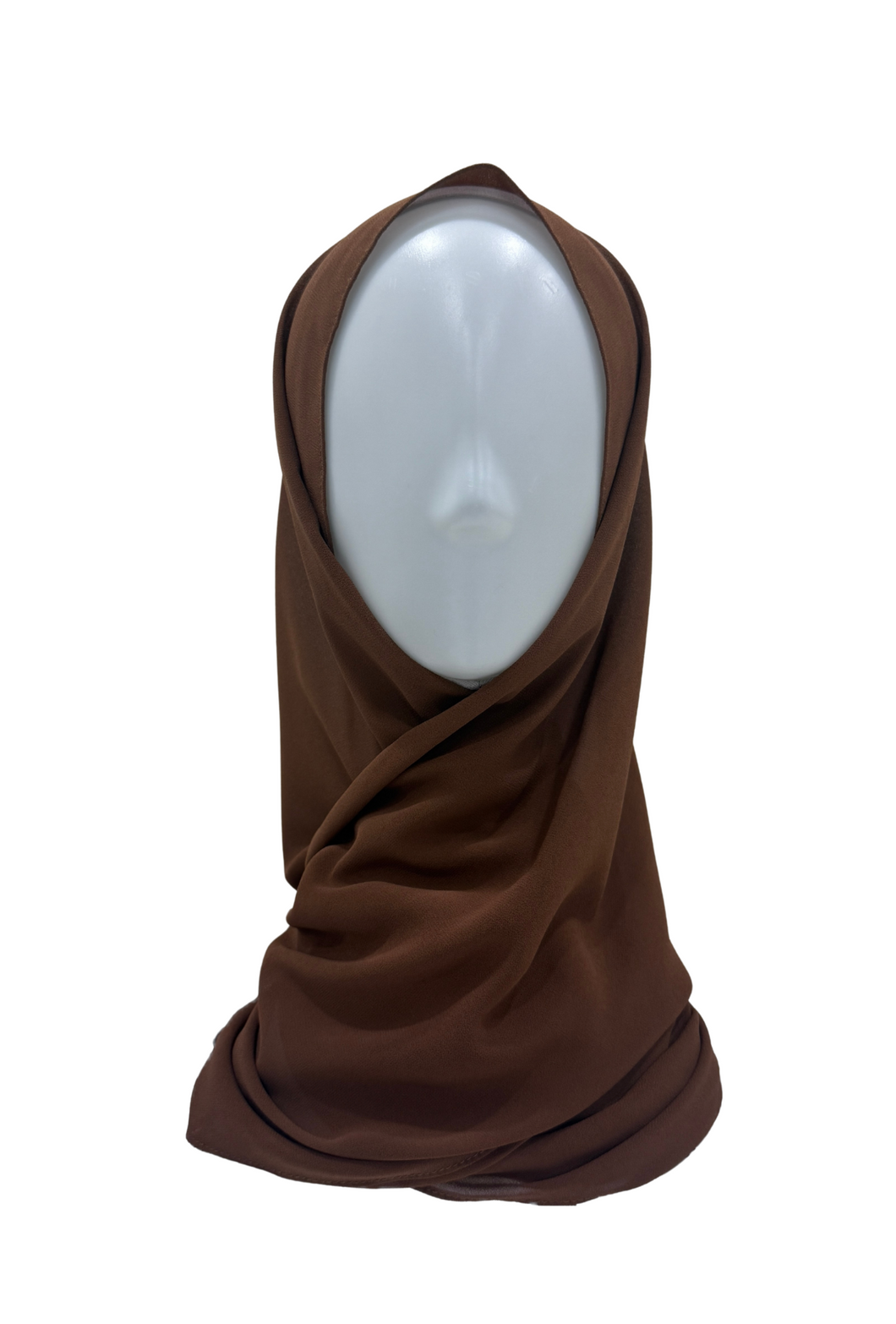 Hoodie Chiffon - Coffee Brown