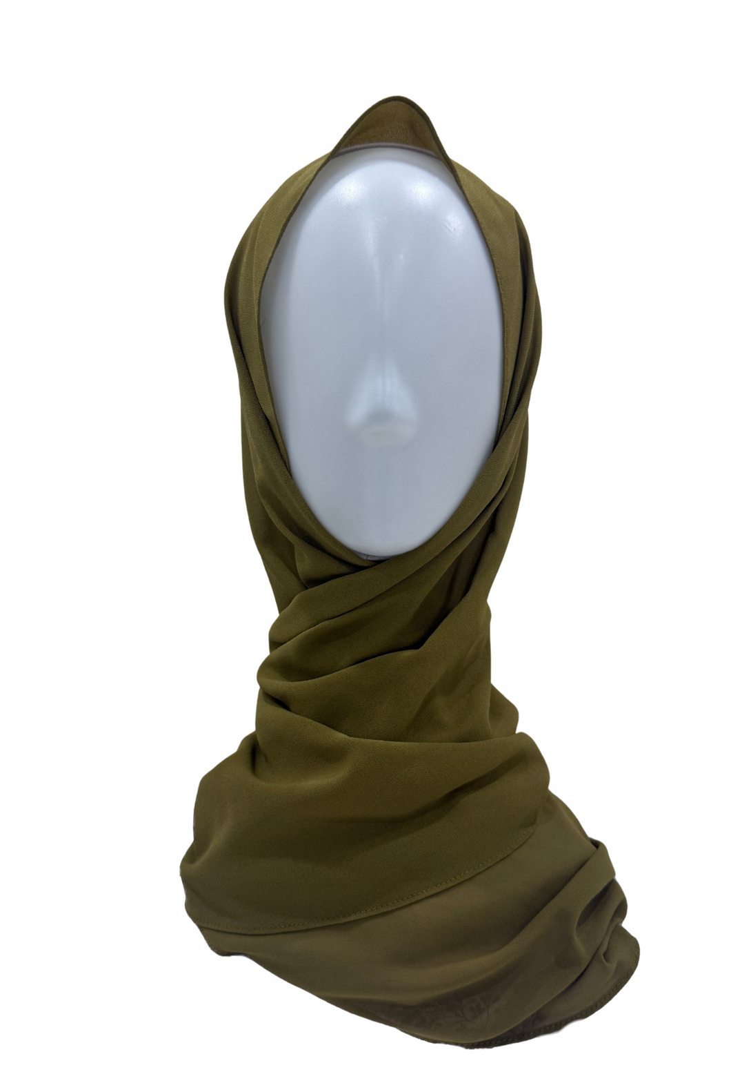 Hoodie Chiffon - Olive Green