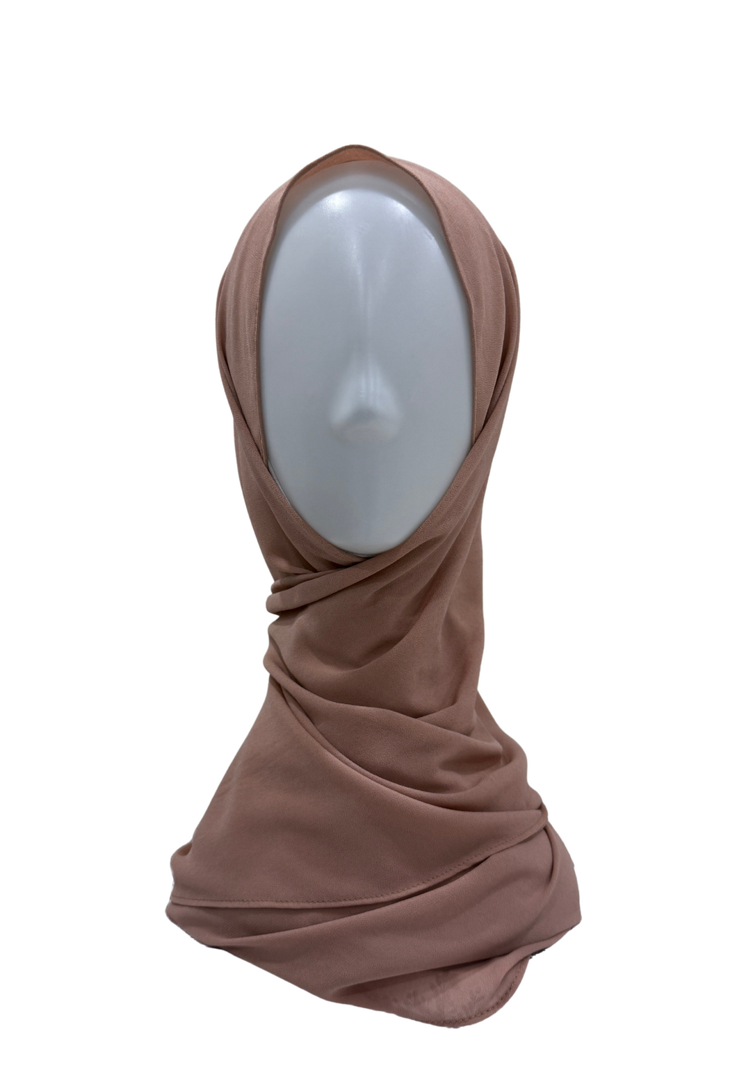 Hoodie Chiffon - Peachy Nude