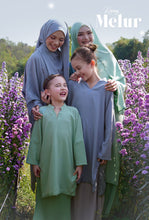 Load image into Gallery viewer, Kurung Melur in Mint Green (Kids)
