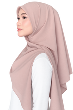 Load image into Gallery viewer, Bawal / Khimar 2 in 1 in Chocolate
