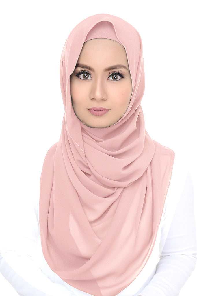 Lush (snood) Chiffon - Rosewater