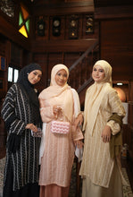 Load image into Gallery viewer, Kurung Melur Embroidery in Black
