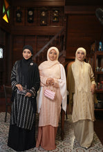 Load image into Gallery viewer, Kurung Melur Embroidery in Black

