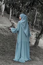 Load image into Gallery viewer, Nyla Dress in Ash Blue
