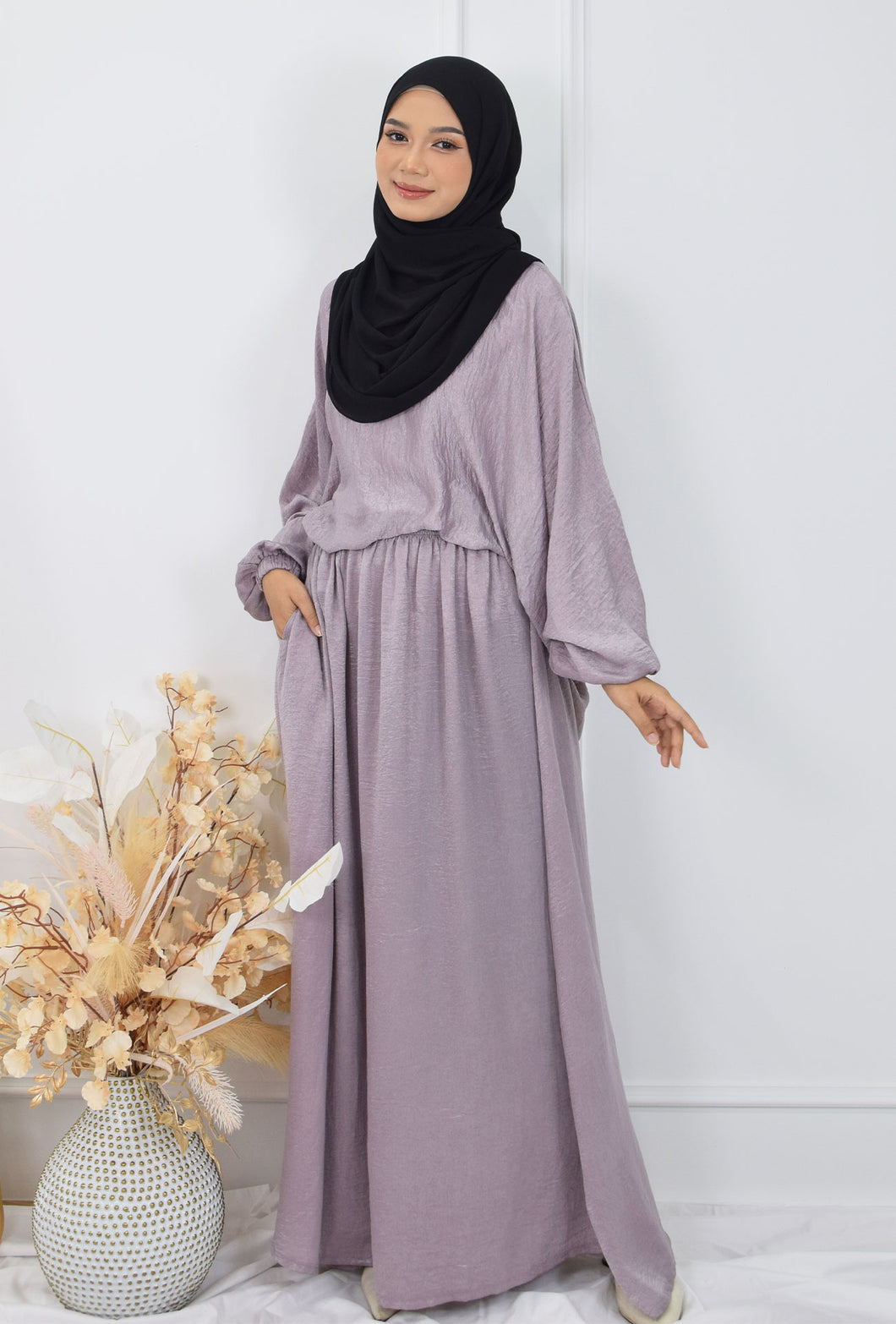 Faith Soffeya in Lilac