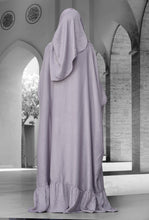 Load image into Gallery viewer, ZAHEERA TELEKUNG DRESS IN GREYISH LILAC
