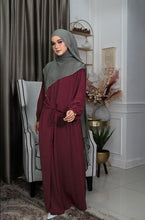 Load image into Gallery viewer, Yana Dress in Maroon
