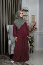 Load image into Gallery viewer, Yana Dress in Maroon
