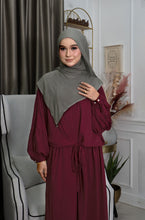 Load image into Gallery viewer, Yana Dress in Maroon
