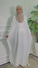 Load and play video in Gallery viewer, [NEW IN] Kaftan Dhuha - Off White

