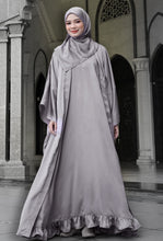 Load image into Gallery viewer, Abaya Inaya in Purplish Grey
