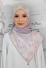 Load image into Gallery viewer, Subjects Bawal Square in Soft Pink
