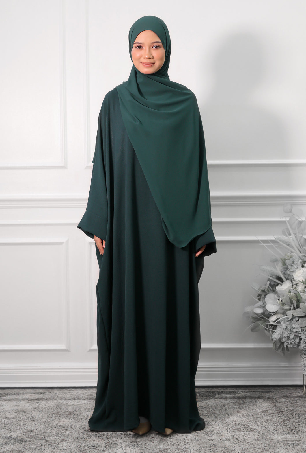 Kaftan Nimble in Emerald Green