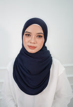 Load image into Gallery viewer, Lush (snood) Satin Pleats - Blueberry Cupcake
