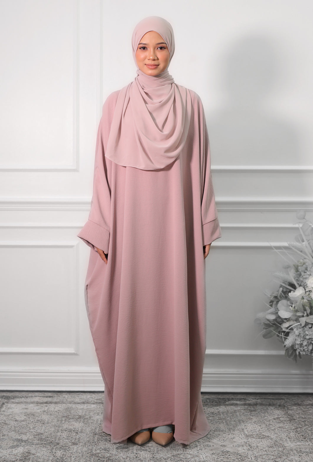 Kaftan Nimble in Rose Pink