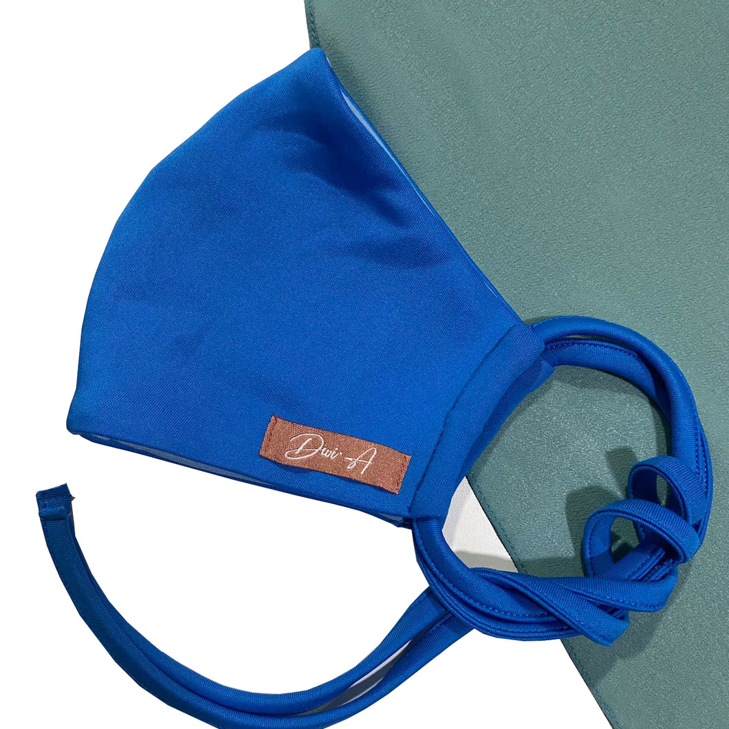 DWI Cotton Face Mask - Blue