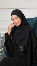 Load image into Gallery viewer, Khimar with Organza - Black
