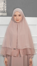 Load image into Gallery viewer, Khimar with Organza - Pearl Pink

