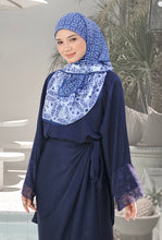 Load image into Gallery viewer, Kurung Dahlia - Navy Blue
