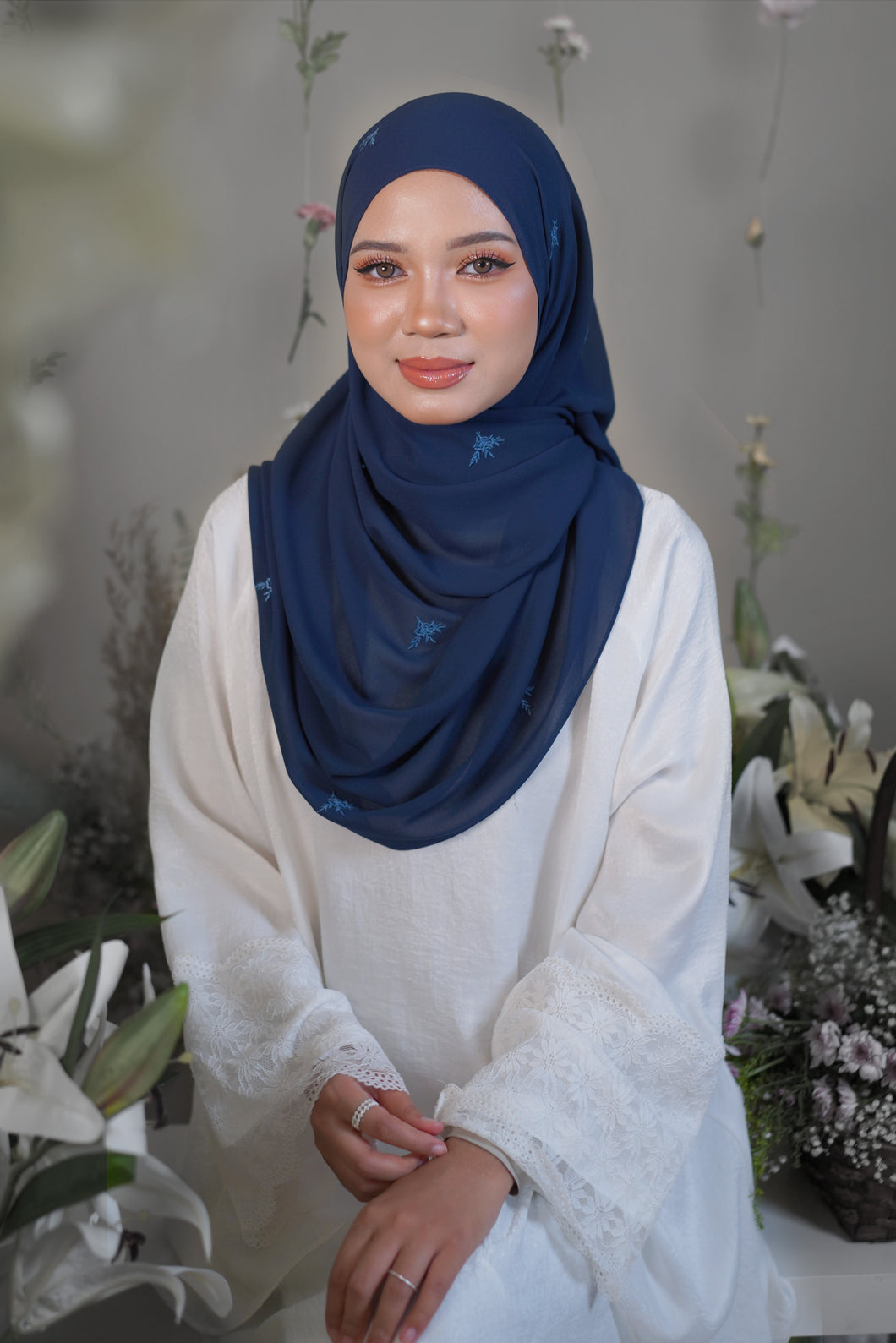 Lily Lush in Navy Blue