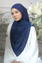 Load image into Gallery viewer, Lily Shawl in Navy Blue
