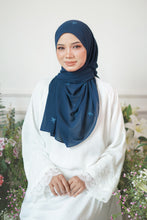 Load image into Gallery viewer, Lily Shawl in Prussian Blue (Dipslay)
