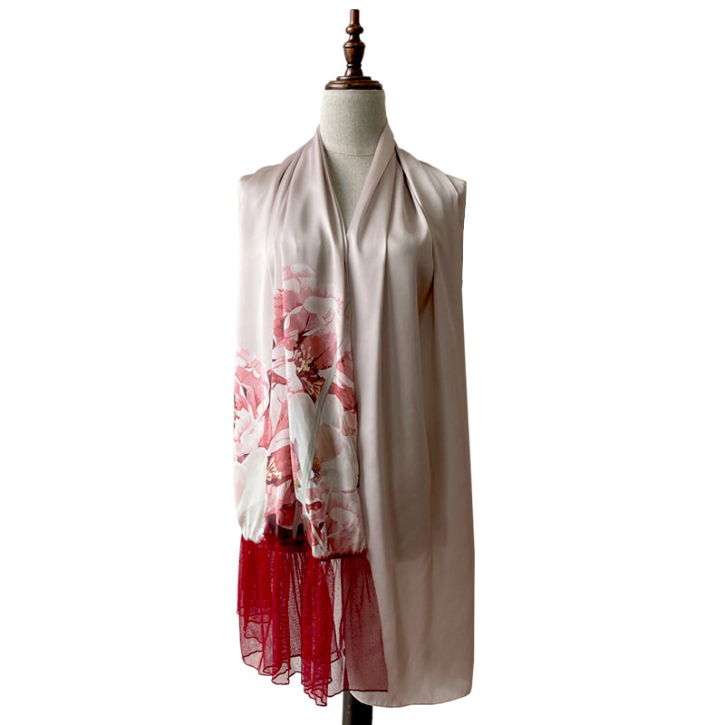 Shawl Love - Burgundy